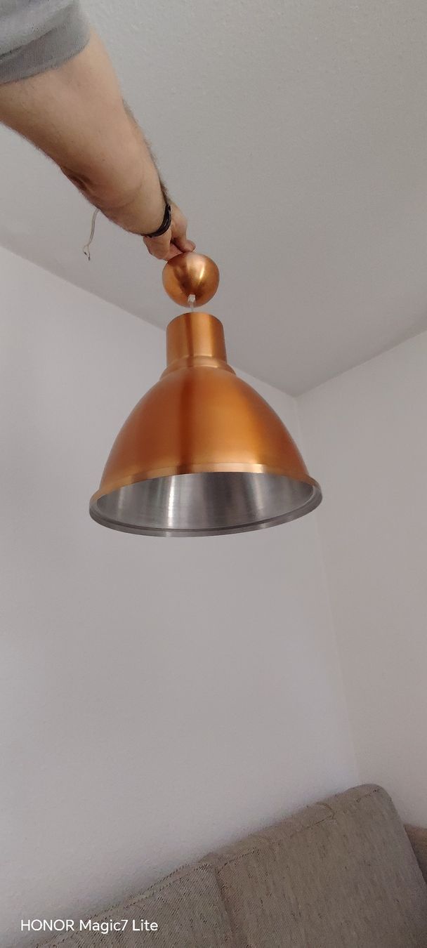 Lampade: Hängeleuchte Kupfer Metall Innenseite Aluminium – Nuovo (secondo la descrizione) da Thürnen venduto da migoliv