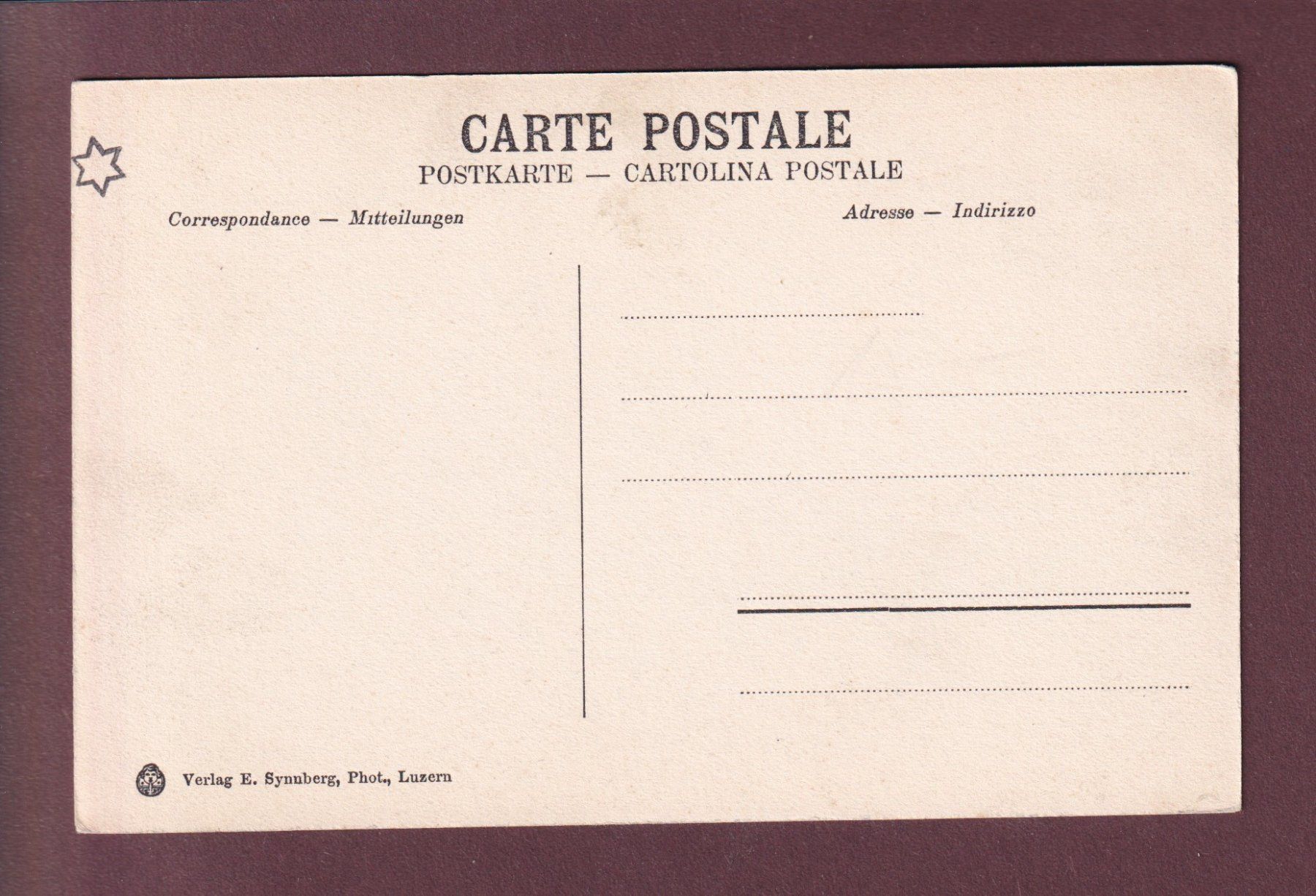 Cartoline postali: LUZERN - Hotel Metzgern – Usato da Pully venduto da nicecards 1