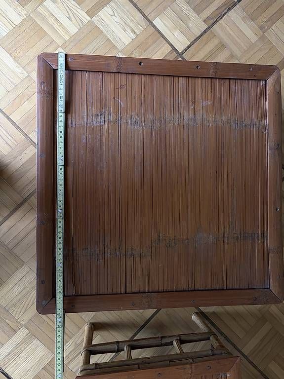 Tables: Tables basses en bamboo – D'occasion à Cully par art_6l9y 2