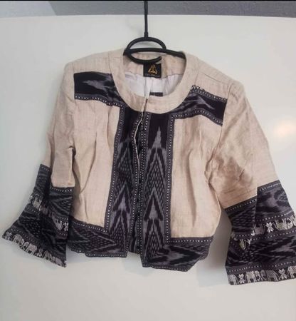 Vintage Damen Jacke Boho Style