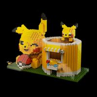 Pokémon Pikachu Stiftehalter / Mini-Bausteine