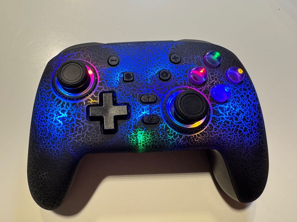 Nintendo Full-LED Wireless Pro Controller - Top Zustand! (Gebraucht) in ...