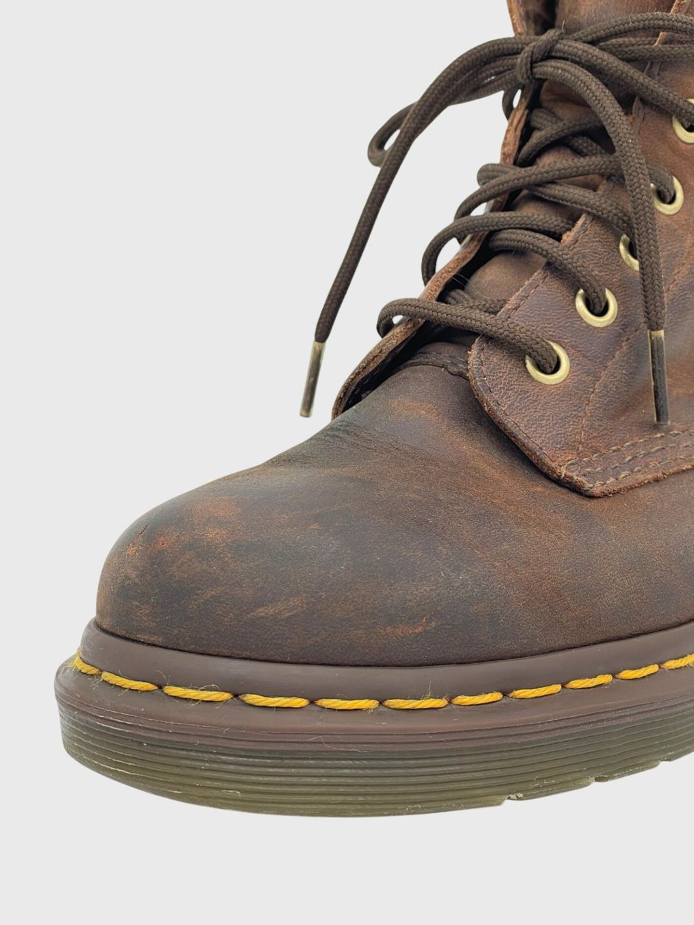 Dr. Martens Scarpe da donna: Dr. Martens 1460 Pascal Combat Stiefel EU 37 Braun – Usato da Zürich venduto da shoe_shop 5
