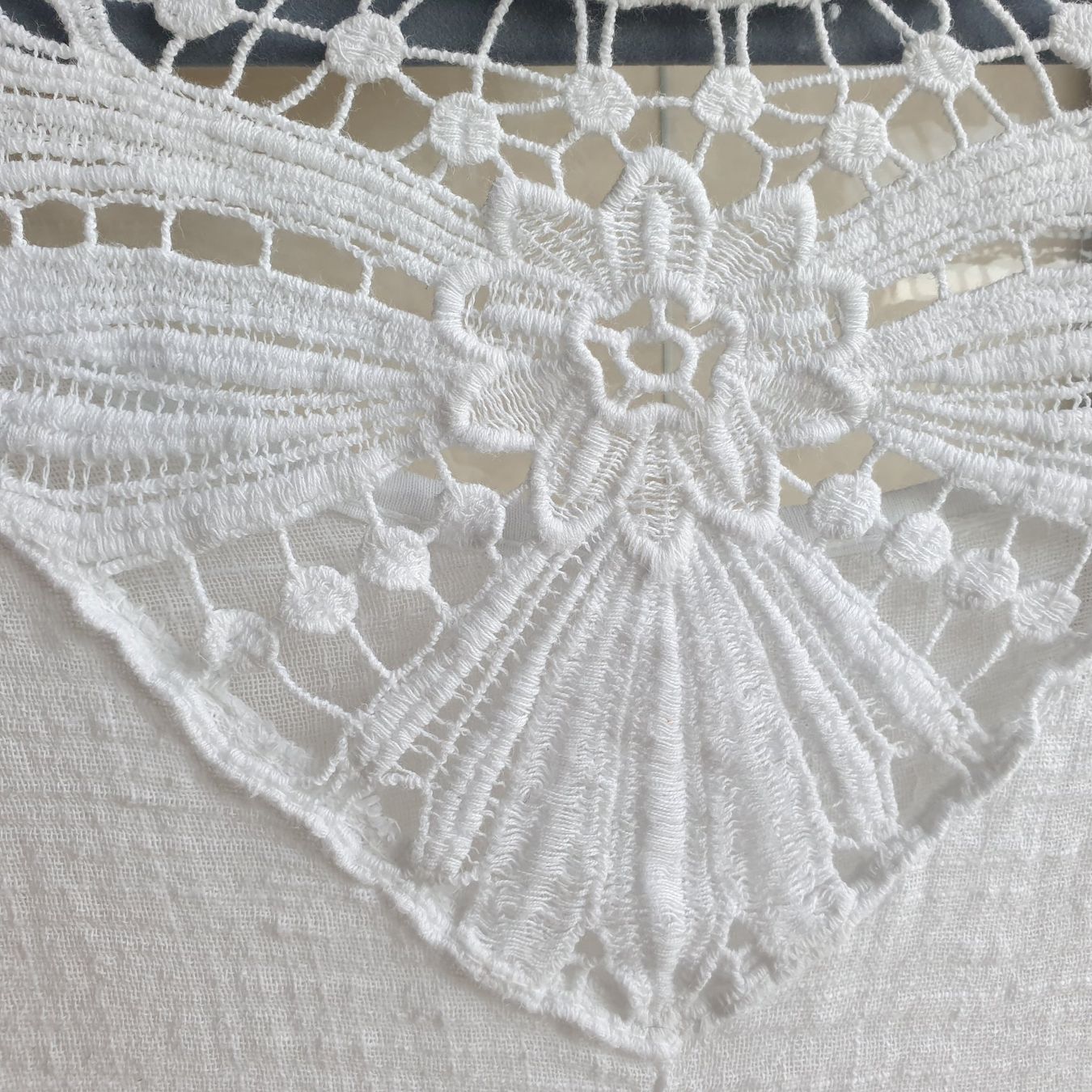 Camicette: 🐸 TODAY BOHO BLUSE S WEISS MIT SPITZE – Usato da Môtier (Vully) venduto da Frogs 6