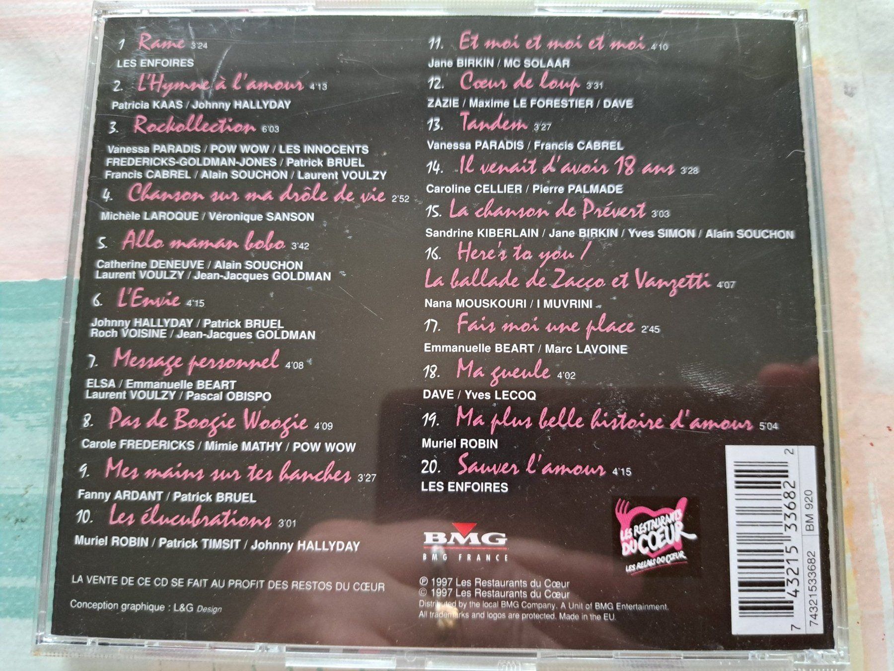 CDs: Cd Le Zénith des Enfoirés  – D'occasion à Pully par bro_n52j 1