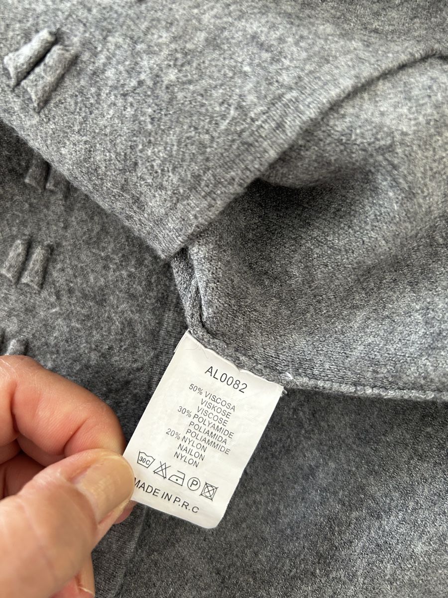 Maglioni & Felpe: ALESIA Edler Strickpullover Grau Gr. L – Usato da Balsthal venduto da LaLiLu77 4