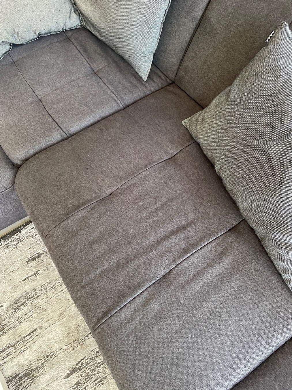 Divani: Sofa mit beistell Sitz/ Box Anthrazit – Usato da Auenstein venduto da moin. 3