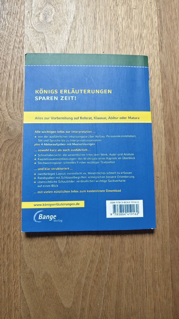 Libri: Woyzeck Königserläuterungen – Usato da Jona venduto da Kapuzinermoench 1