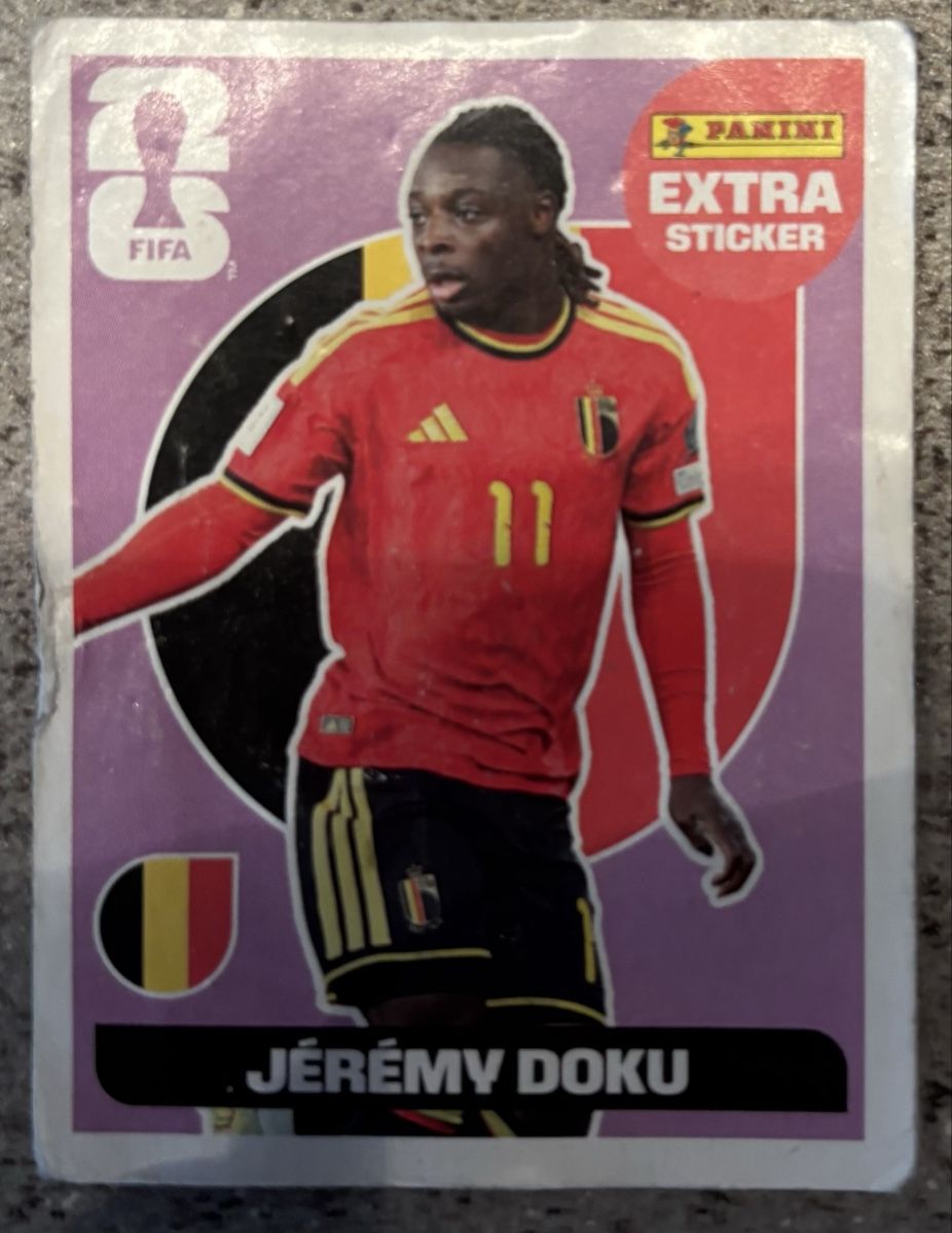 Panini Carte collezionabili: Extra Sticker Wm 2026 Doku Lila – Nuovo (secondo la descrizione) da Pfäffikon ZH venduto da Huerlimaa01