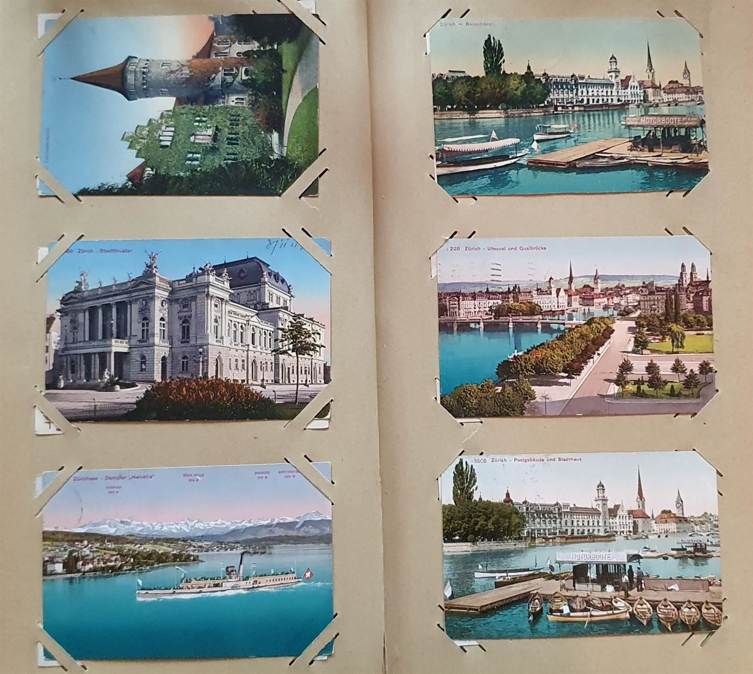 Cartoline postali: Album mit 340 Ansichtskarten – Usato da Kreuzlingen venduto da Rschweiz1 2