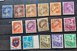 FRANCE timbres anciens préoblitérés **/*/(*)