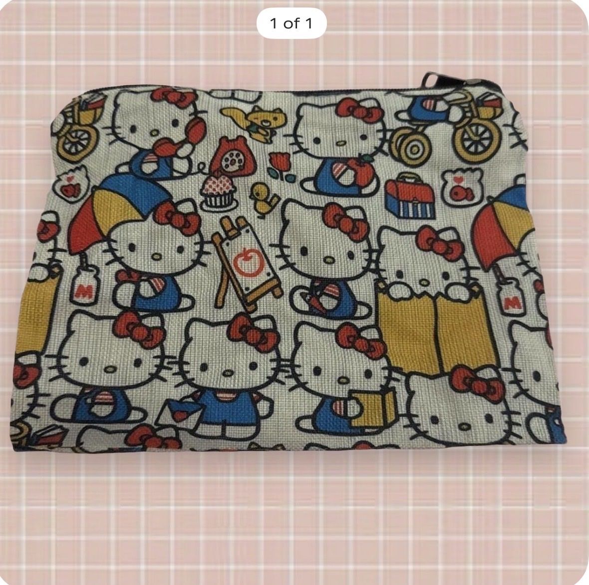 Taschen: Hello Kitty multipurpose bag with repeating pattern – Neu (gemäss Beschreibung) aus Bern von Bibimyeon