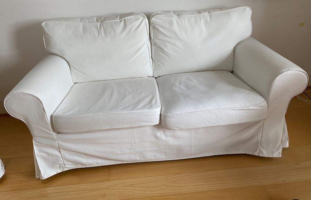 IKEA EKTORP 2er Sofa Weiss Kaufen auf Ricardo