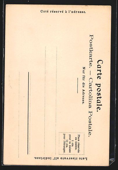 Cartes postales: Litho Chur /Coire, Kakao Suchard, Gesell – D'occasion à Berlin par bartko-reher 1