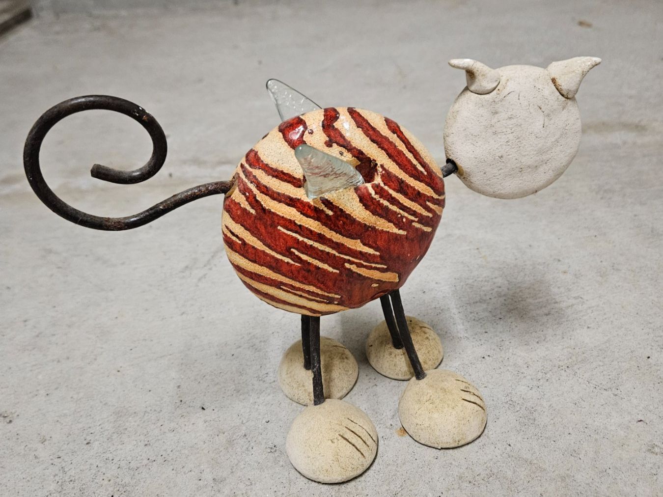 Tutte le decorazioni: Deko Katze Keramik Metall – Difettoso da Rothrist venduto da Monadal 1
