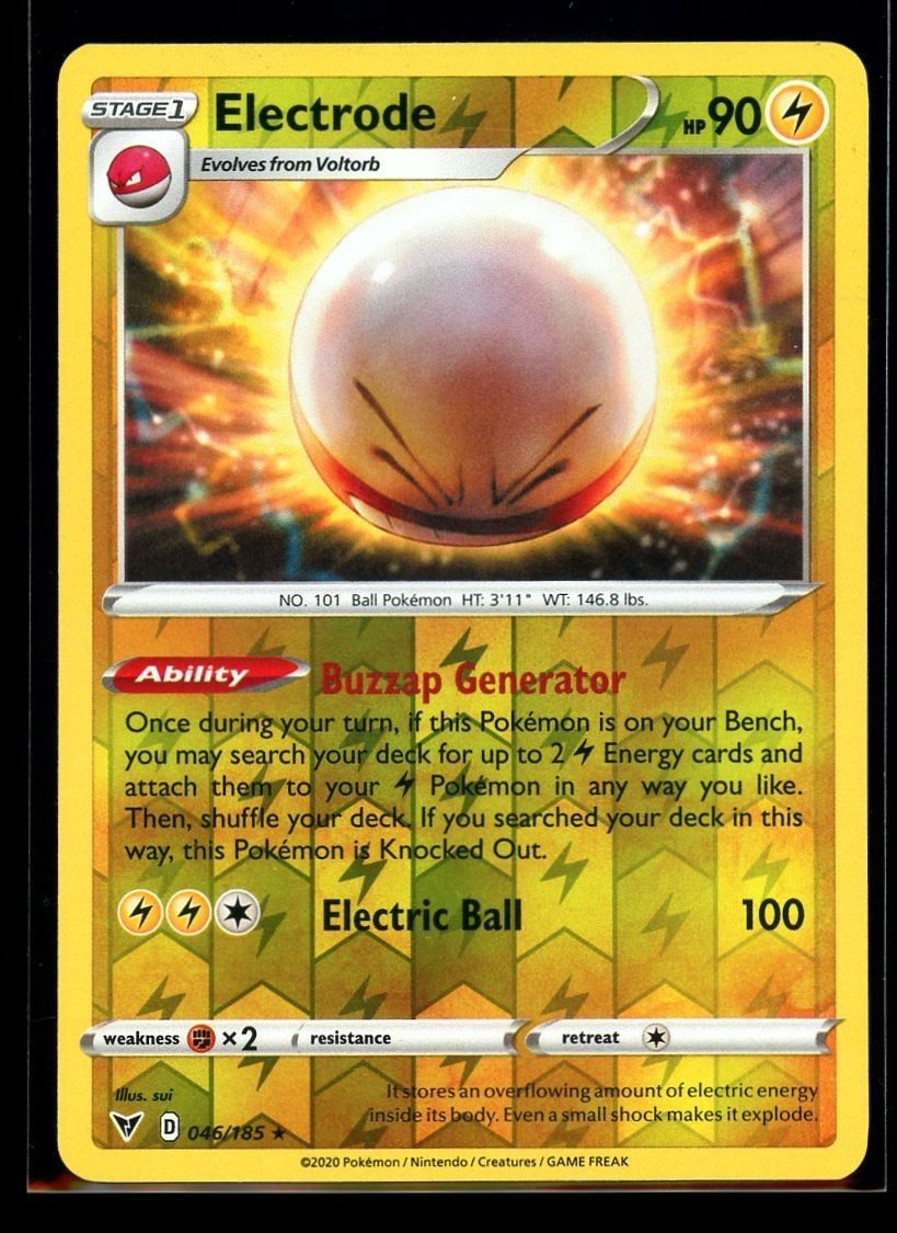 Pokémon Sammelbilder & Trading cards: 2020 Sword & Shield - Vivid Voltage Electrode  Reverse Holo – Gebraucht aus Wünnewil von Dreibein
