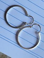 Silber Kreolen Ohrringe CLASSICO (2cm)