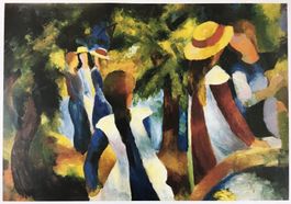 Kunstdruck A. Macke - 69 x 48cm