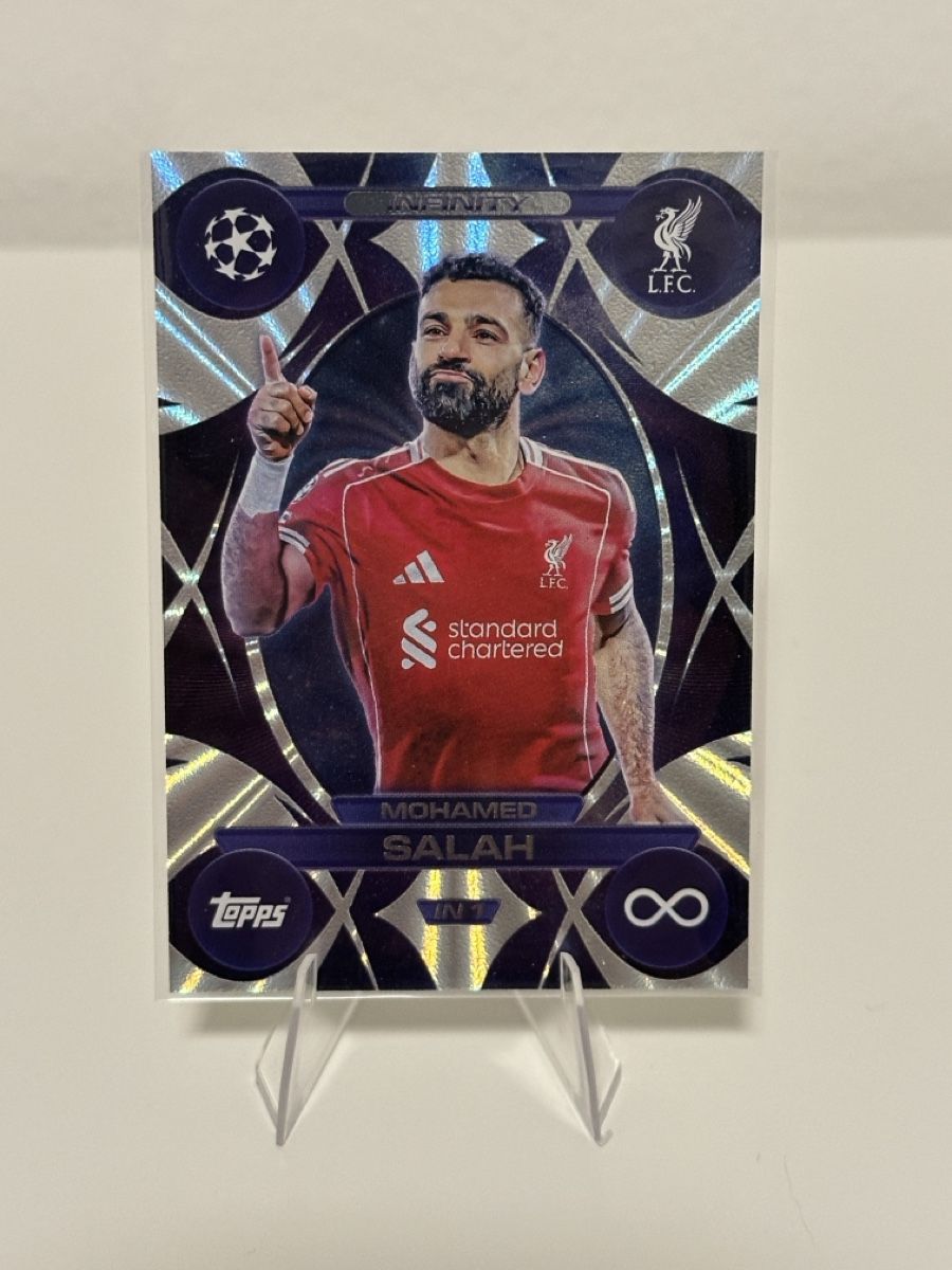 Topps Carte collezionabili: Mohamed Salah Infinity Liverpool  – Nuovo (secondo la descrizione) da Rümlang venduto da gt20
