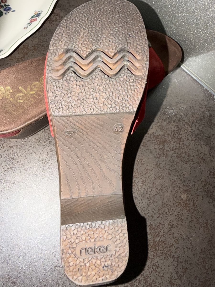 Rieker Scarpe da donna: Leder Sandale RIEKER 42 neu – Nuovo (secondo la descrizione) da Dornach venduto da samuti 7
