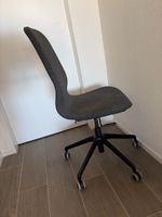Bürostuhl Stoff grau