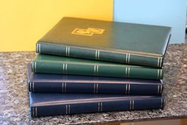 4 Stck. Neue Briefmarken-Einsteckbücher