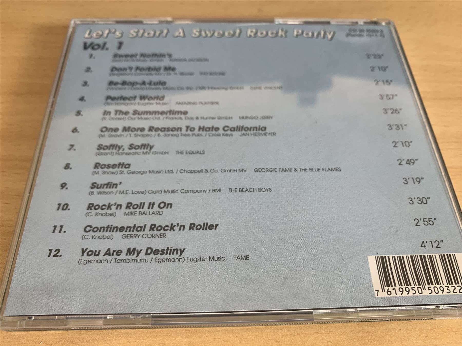 CD: Let's Start A Sweet Rock Party Vol. 1 – Usato da Rikon im Tösstal venduto da Alpenmutz 1