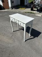 Schminktisch weiss mit 3 Schubladen