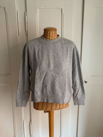Sweatshirt hellgrau - S