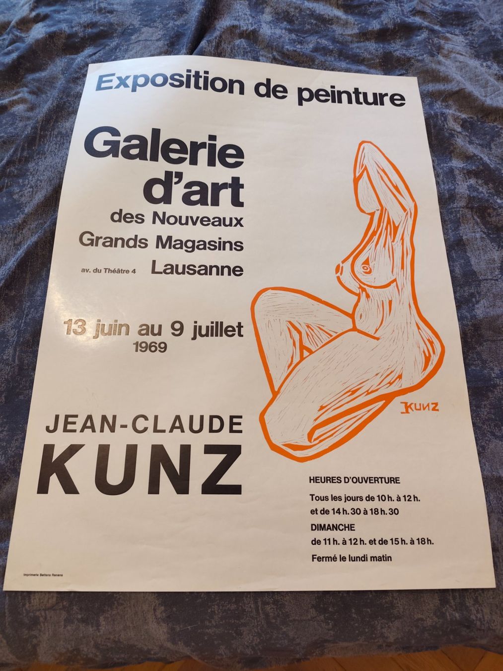 Foto & Immagini: Affiche expo vintage Lausanne – Usato da Montreux venduto da LeVintage33 1