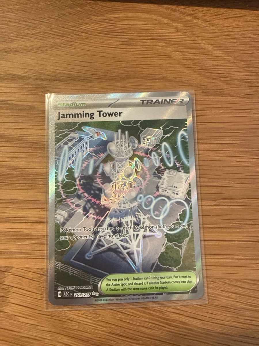 Pokémon Carte collezionabili: Pokemon - Jamming Tower - 261/217 - EN – Nuovo (secondo la descrizione) da Rüti ZH venduto da rin_7yn7