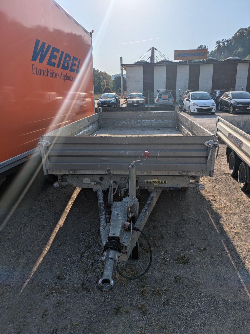 Humbaur Anhänger: Anhänger HUMBAUR HTK 3500 – Gebraucht aus Flamatt von WeibelAG 3
