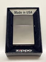 Zippo Feuerzeug Chrome High Polished Black