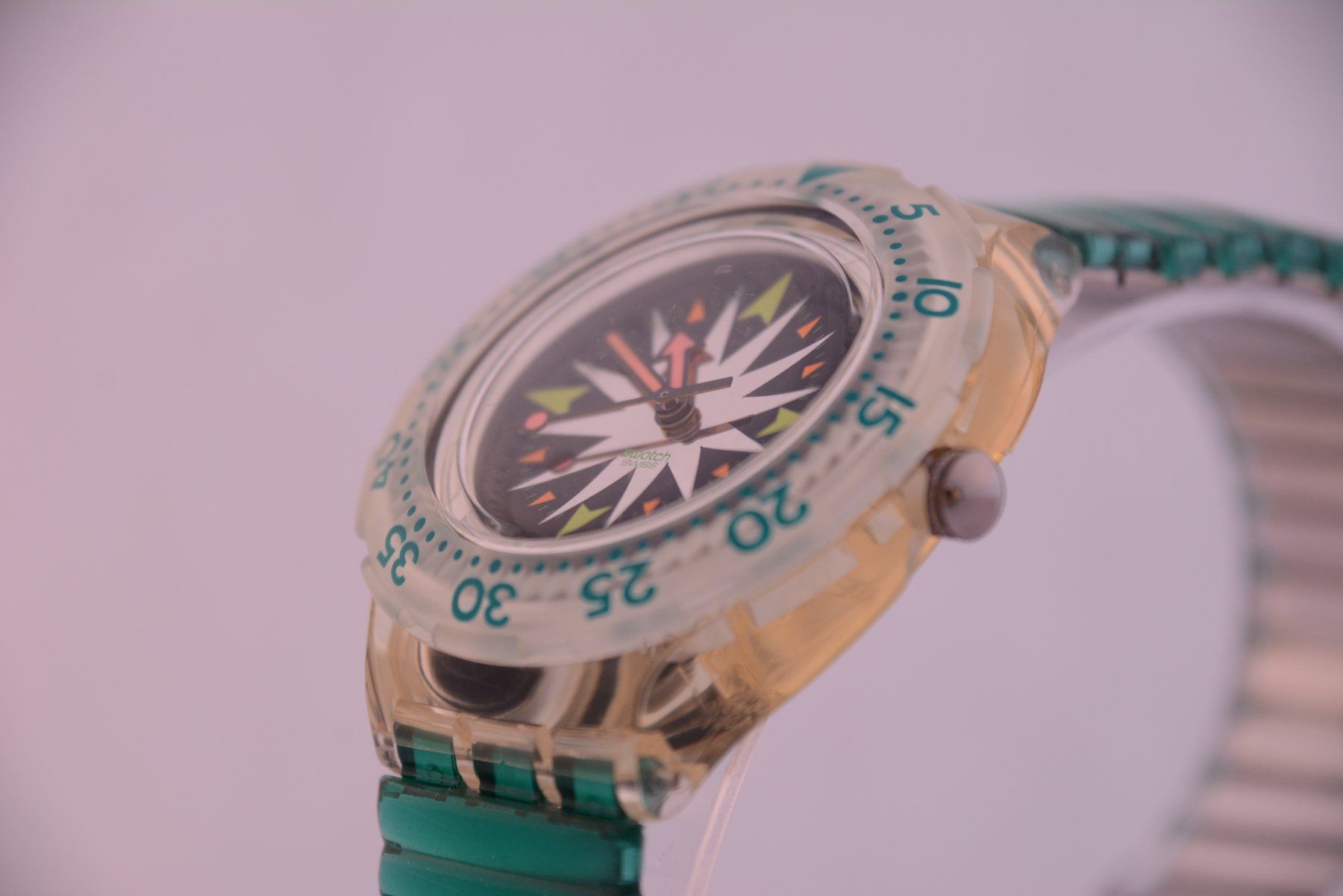 Swatch Orologi: Swatch Scuba Mint Drops – Usato da Wettswil venduto da RPE01 2
