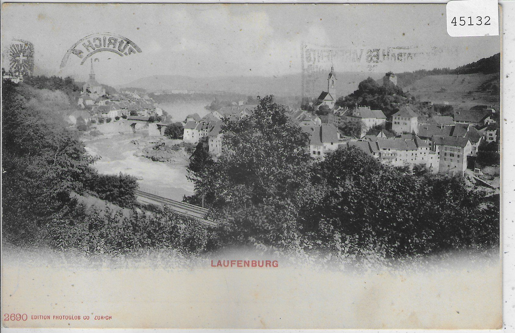 Ansichtskarten: Laufenburg - Generalansicht – Gebraucht aus Ettingen von Kartenplanet