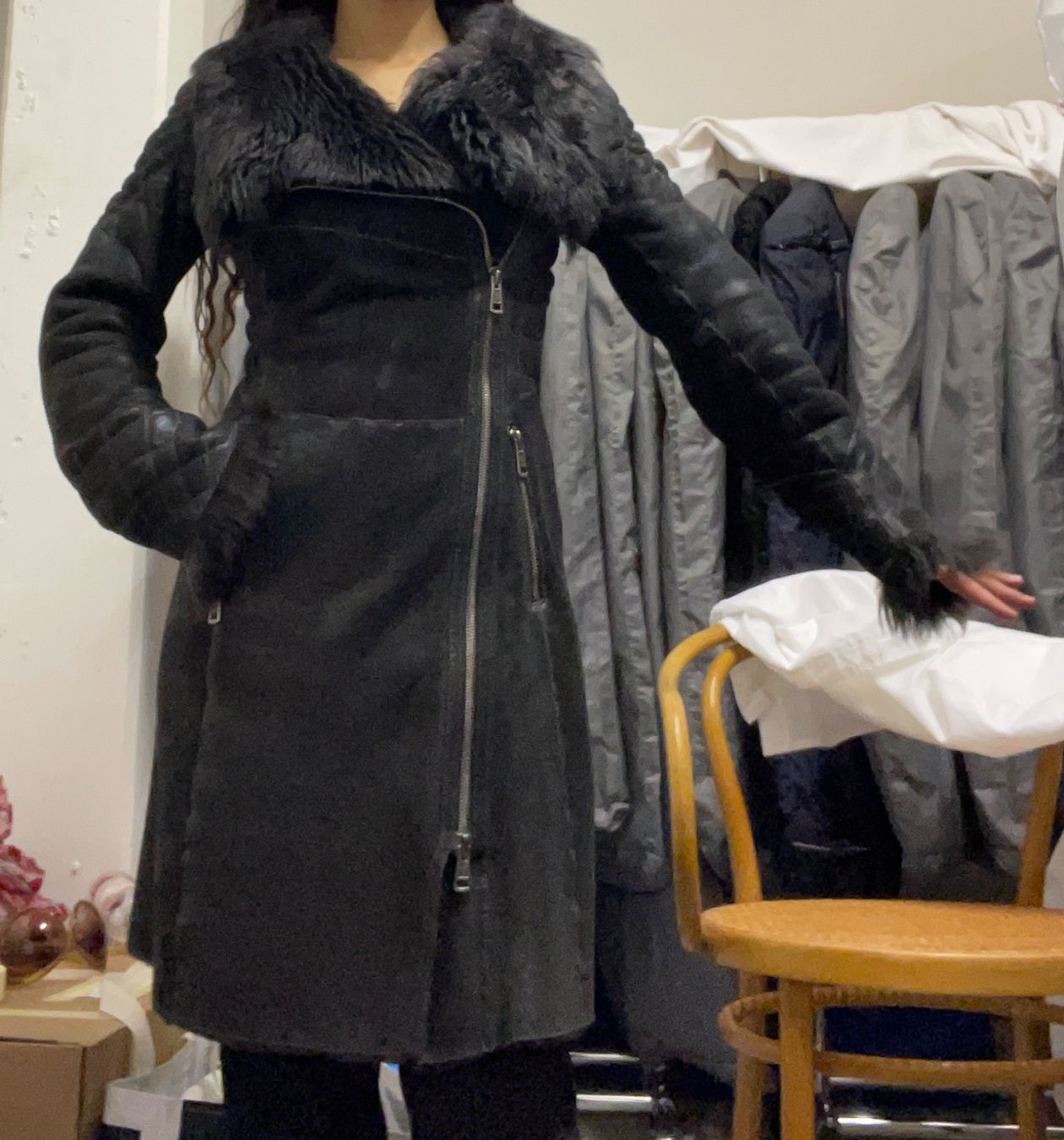 Cappotti: Ventcouvert Paris Lammfell Winter Mantel Shearling – Usato da Zürich venduto da nao_6f5t 8