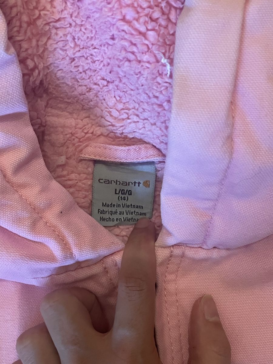 Carhartt Giacche & Cappotti: Pinke Carhartt Kinderjacke – Usato da Zürich venduto da balilife 1