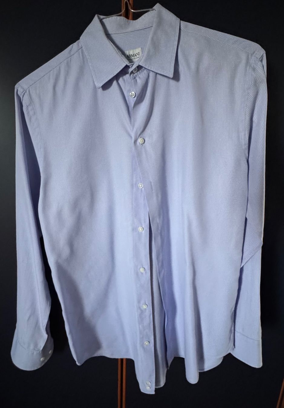 Armani Camicie: Herren Hemd Armani Collezioni Hellblau Grösse M – Nuovo (secondo la descrizione) da Chur venduto da tan_qx6b 4