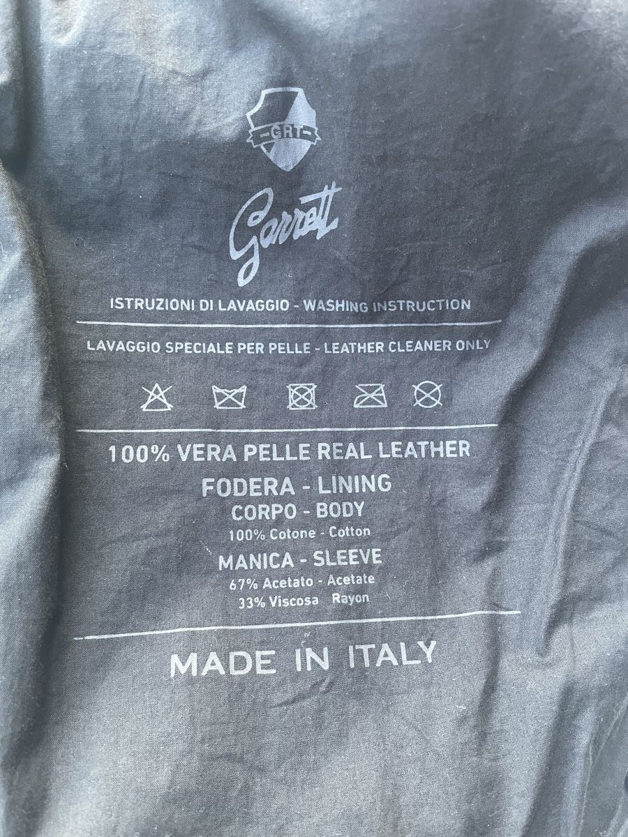Giacche: Lederjacke von Garrett, Gr. 48 – Usato da Weiningen ZH venduto da wunderkaro 4