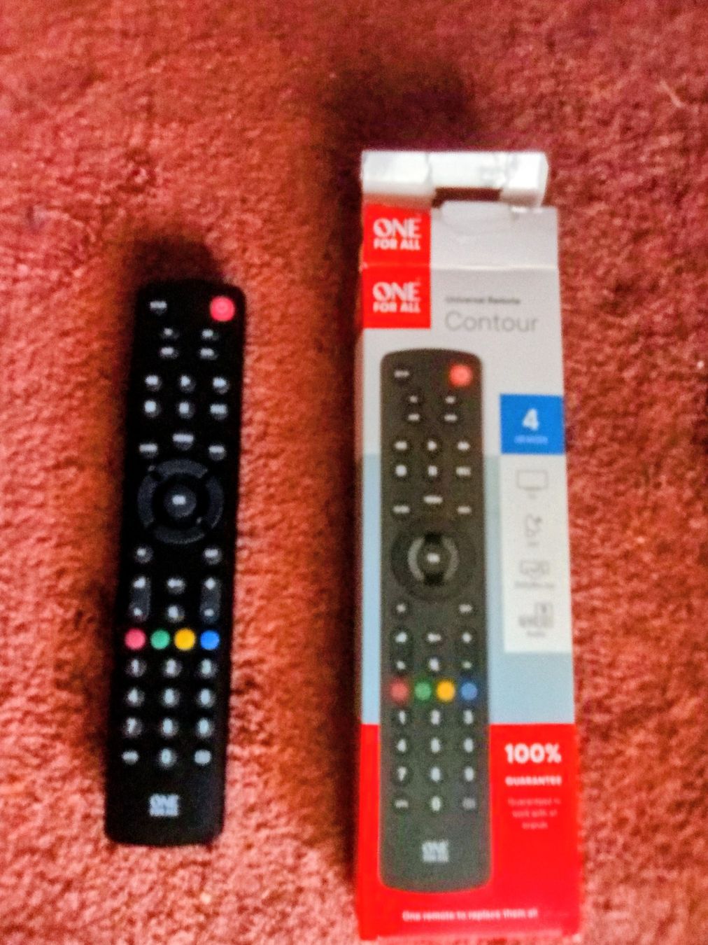 Fernbedienungen: One For All Contour Universal Remote 4 devices neuf – Neu (gemäss Beschreibung) aus Lausanne 25 von Skys87 1