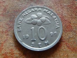 MALAISIE   10  Sen   1999
