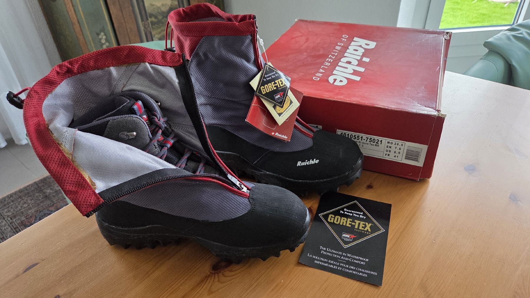 Raichle Herrenschuhe: Raichle Wanderschuhe Grösse 41 – Neu (gemäss Beschreibung) aus St.Gallen von Cipi15