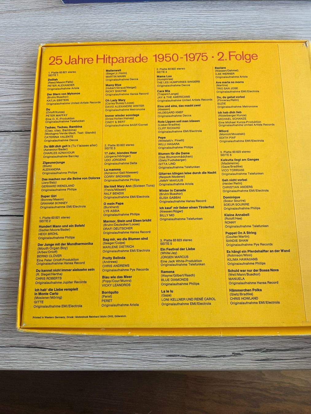 Dischi in vinile: 15 Schallplatten, Hitparaden ecc., mit gegen 200 Titel – Usato da Luzern venduto da Stachi6 2