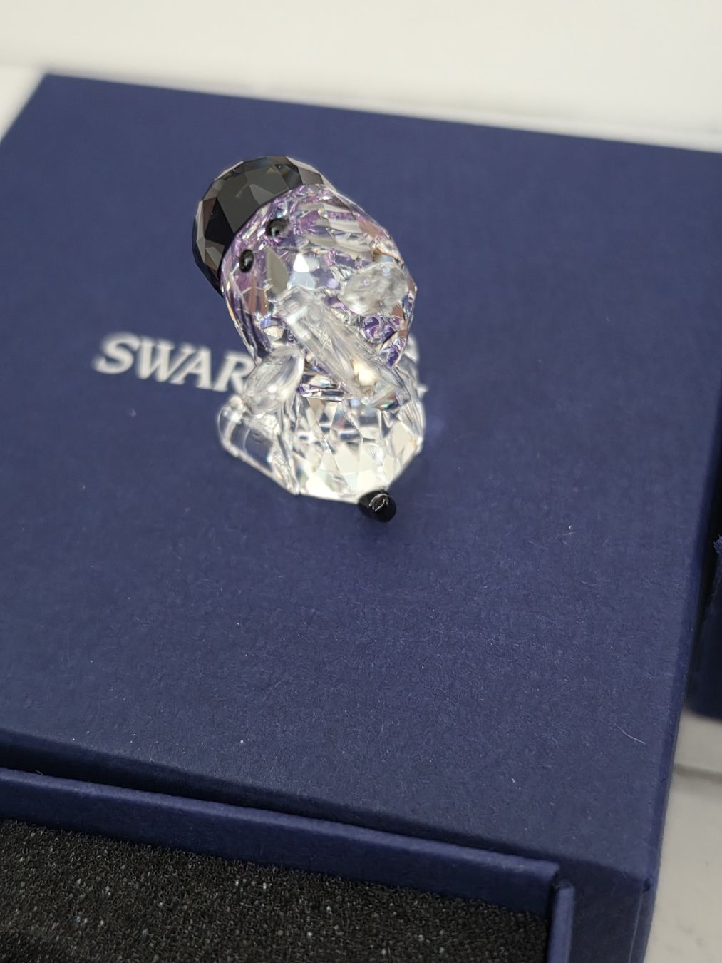 Swarovski Statuette: Swarovski Baby Animals Zebra – Nuovo e nell'imballaggio originale da Bülach venduto da Santa-Punk 2