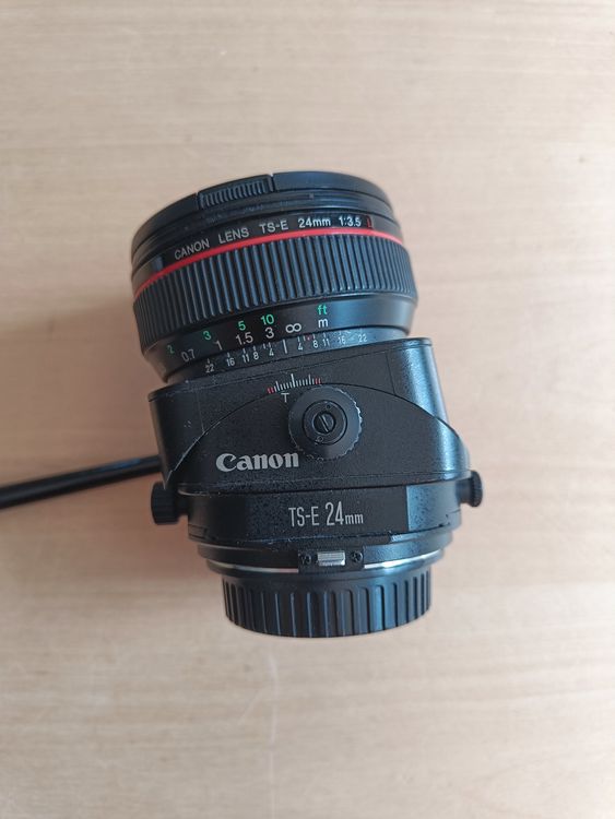 Objectif Canon TS-E 24 mm parfait état