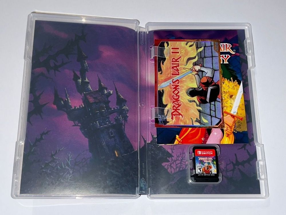 Test de Dragon's Lair Trilogy (Switch version