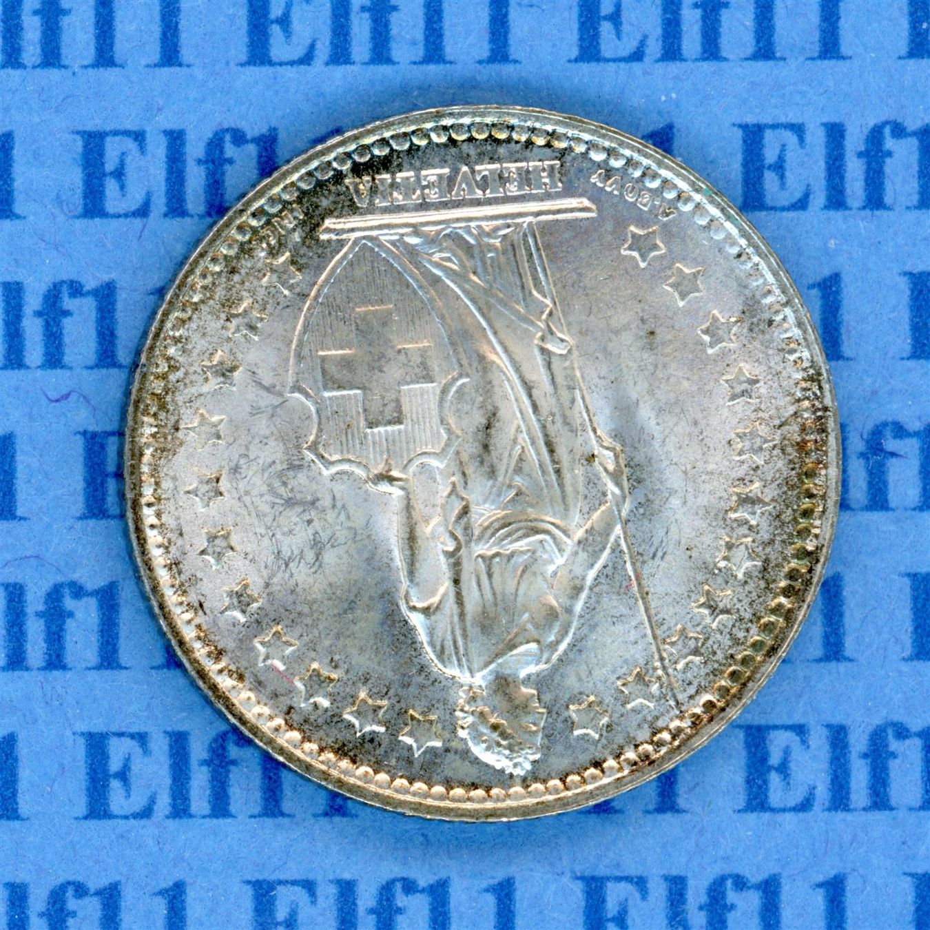 Tutti le monete: CHF___1.00 1947 stgl 1 Franken – Nuovo (secondo la descrizione) da Widnau venduto da Elf11 1