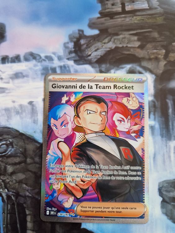 Giovanni de la Team Rocket - Rivalités destinées 238/182 (Neu (gemäss ...