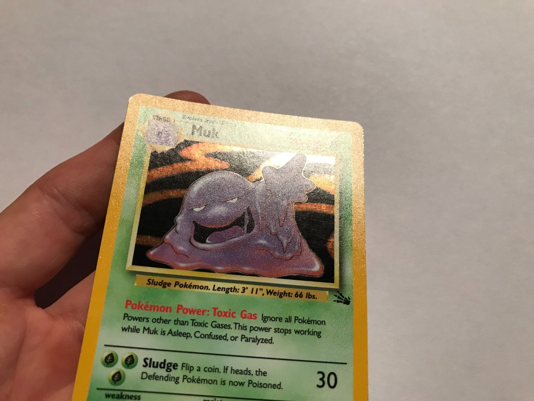Pokémon Sammelbilder & Trading cards: Muk holo Fossil EN – Gebraucht aus Hagendorn von Pokecollectorch 3