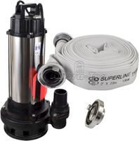 Tauchpumpe 1500W + 20m Schlauch